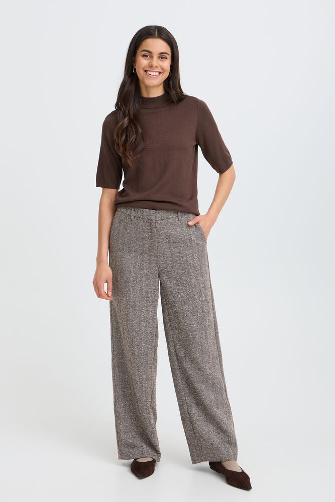FRANSA Vea Trouser - Brown