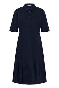 CULTURE Malue Antoinett Dress - Navy