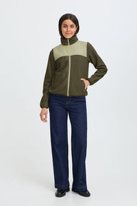 FRANSA Flea Full Zip Fleece - Green
