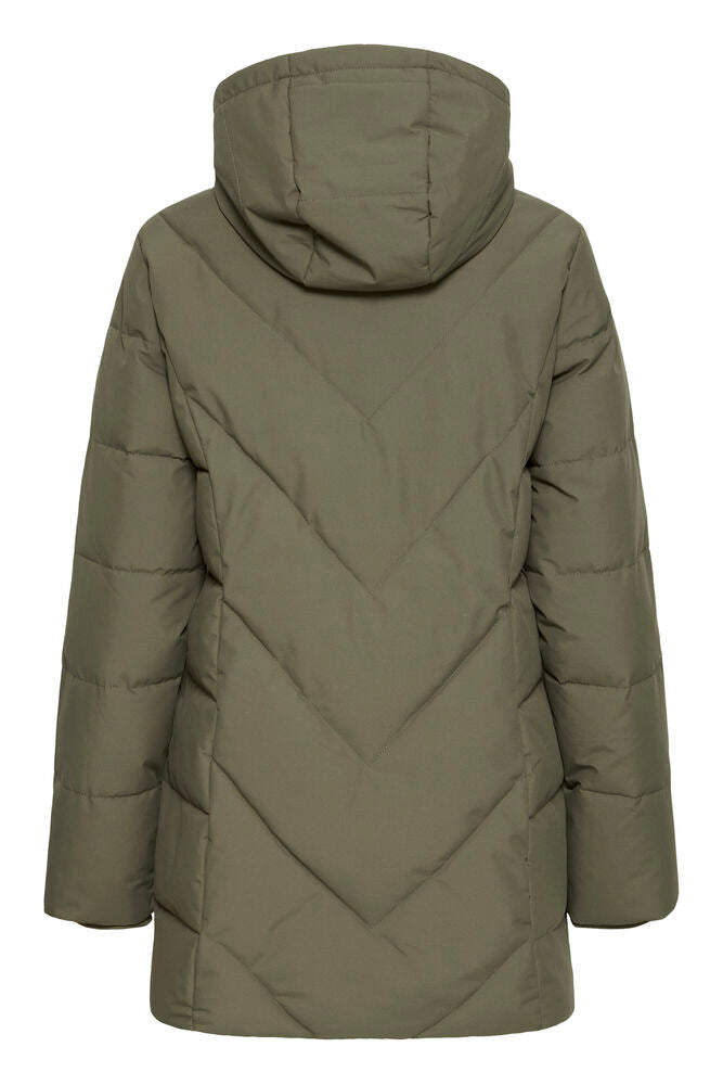 FRANSA Maise Puffer Jacket - Green