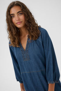 CULTURE Lava Arpa Long Denim Dress