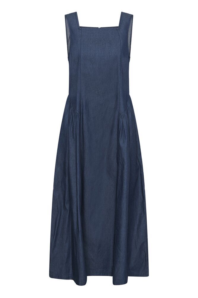 CULTURE Mone Michelle Long Dress - Dark Denim