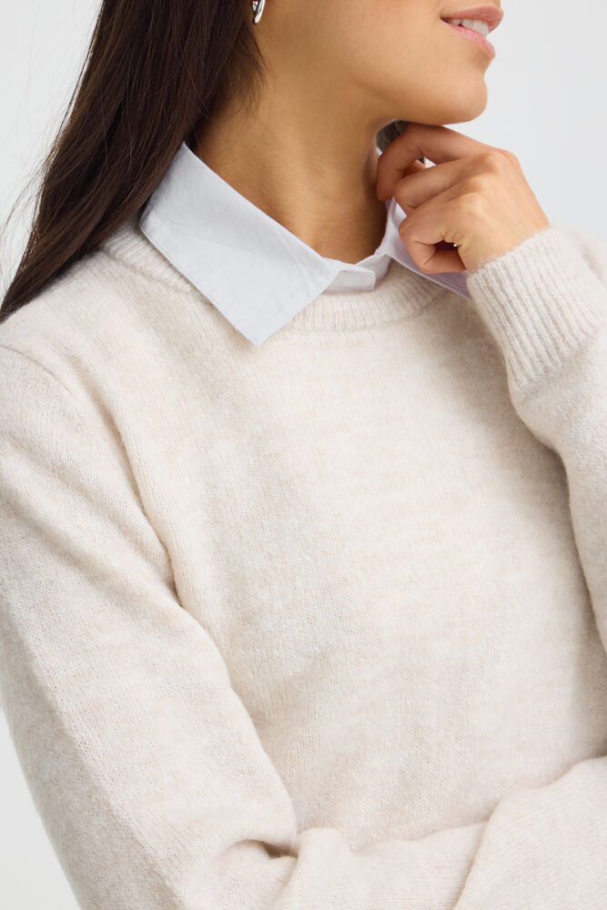 FRANSA Shirt Collar Insert - White