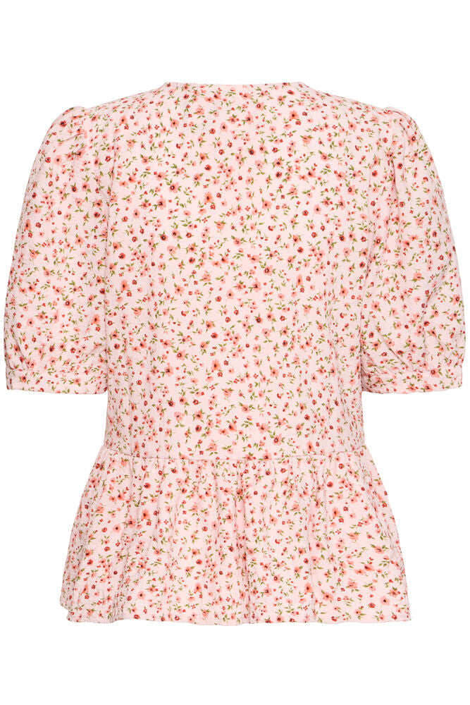 ICHI Kala Top - Pink Print