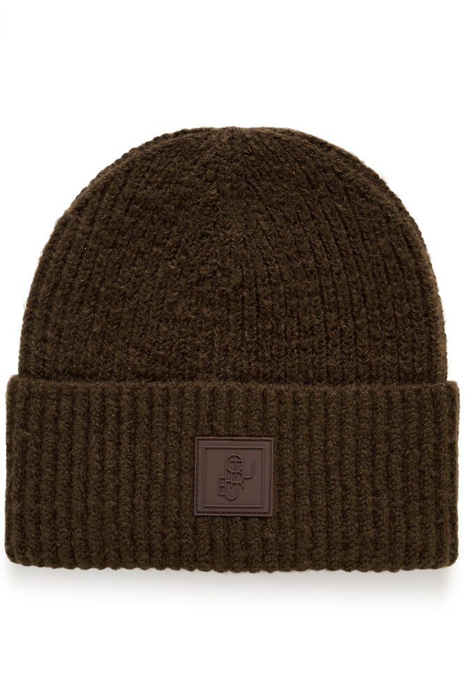 CULTURE Merva Beanie Hat - Brown
