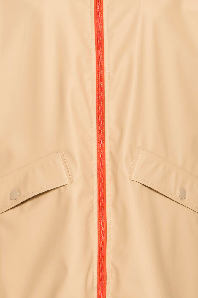 ICHI Tazi Rain Jacket - Natural
