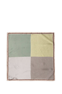 ICHI Eda Silk Scarf - Coffee Bean