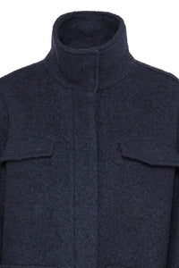ICHI Stipa Jacket - Dark Navy