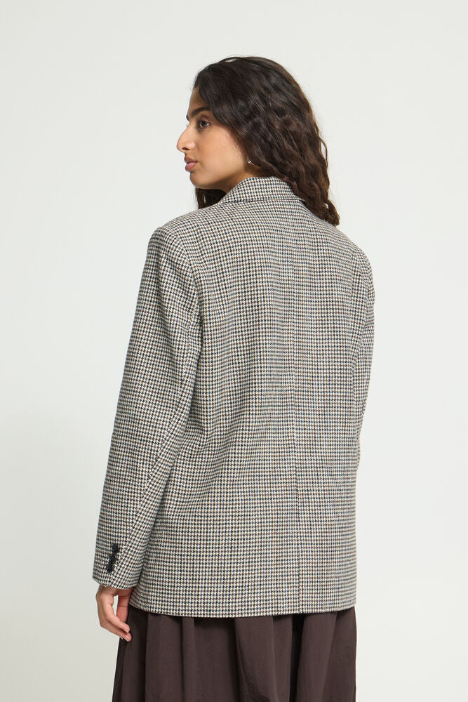 ICHI Lubana Blazer - Grey Check
