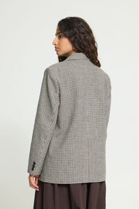 ICHI Lubana Blazer - Grey Check