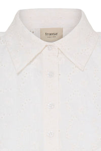 FRANSA Mariana Shirt Collar Insert - White