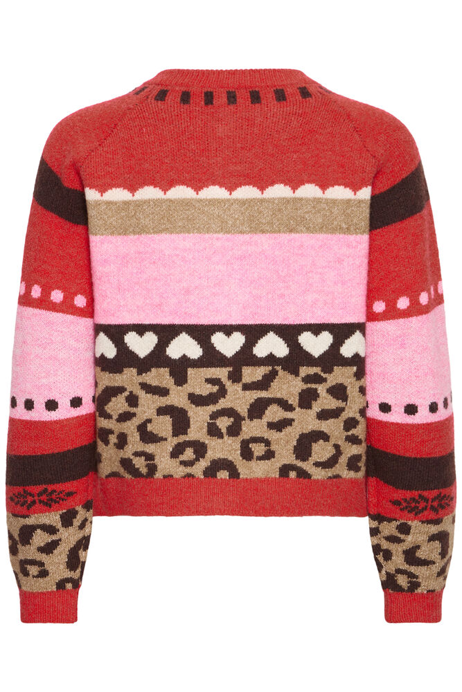 ICHI Livoni Multi-Colour Cardigan