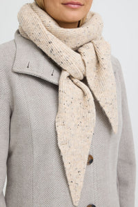 FRANSA Nanna Scarf - Cream