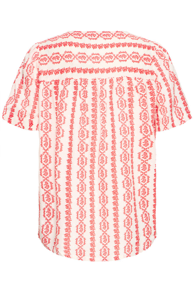 FRANSA Sophia Blouse - Coral Print