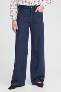 FRANSA Sunna Hanna Jean - Mid Blue