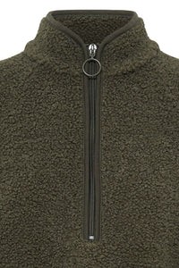 FRANSA Tenya Half Zip Fleece - Green