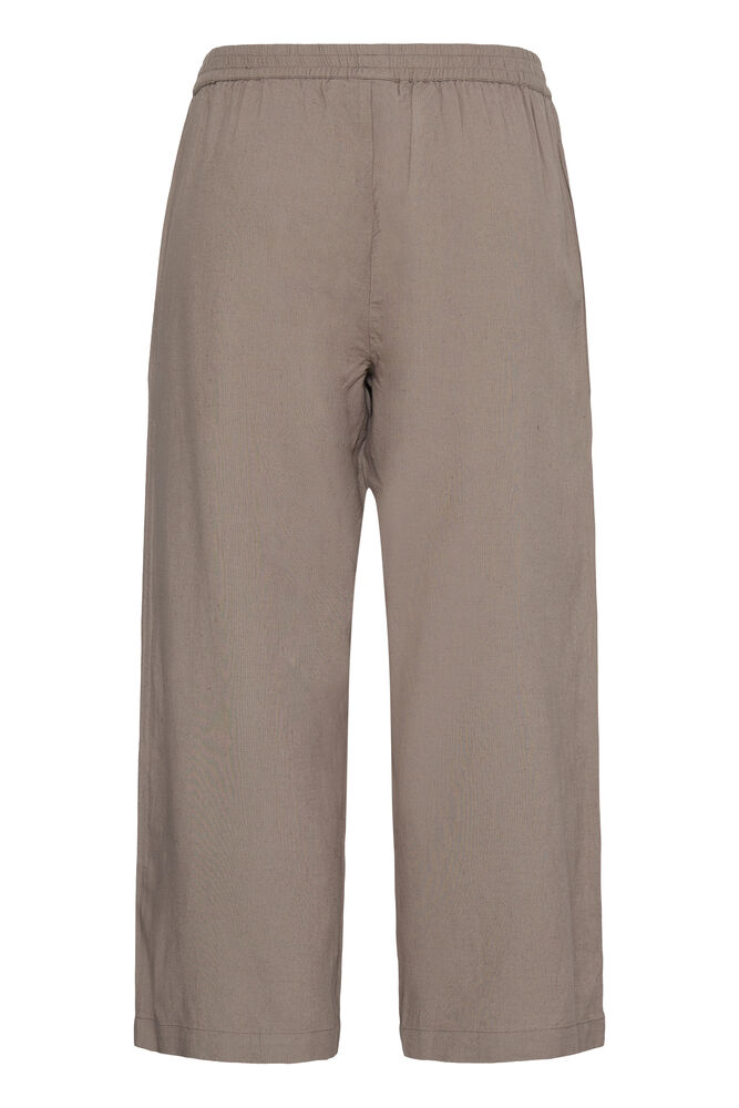 FRANSA Jett Wide Leg Culotte Pants - Taupe