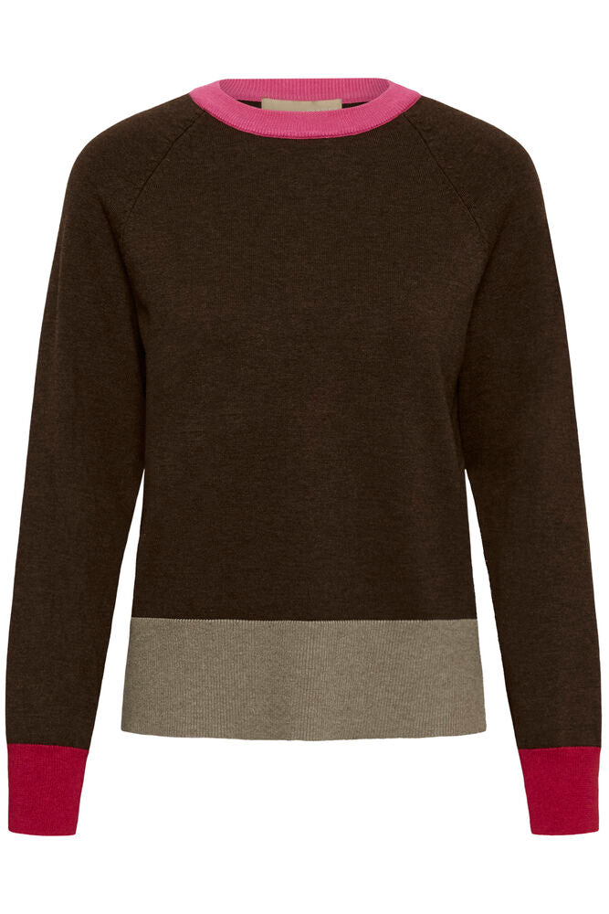CULTURE Annemarie Pullover - Coffee Bean
