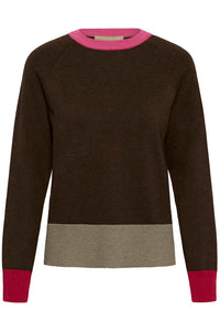 CULTURE Annemarie Pullover - Coffee Bean