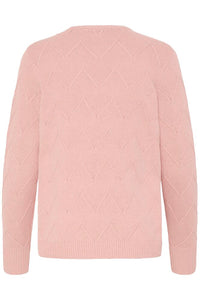 FRANSA Nanni Zig Zag Jumper - Pink