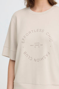 FRANSA Aurora Tee - Light Grey