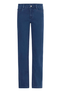 FRANSA Luxe Straight Jeans - Mid Blue