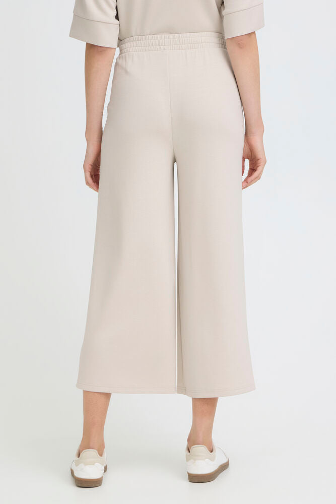 FRANSA Wide Leg Culotte - Grey