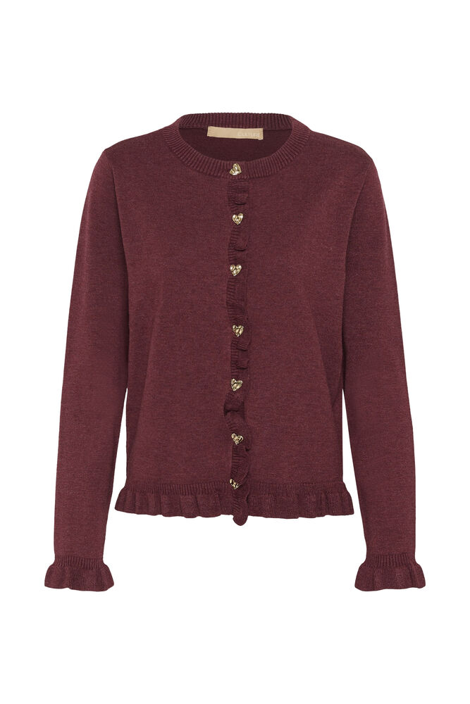 CULTURE Annemarie Frill Cardi - Chocolate Truffle