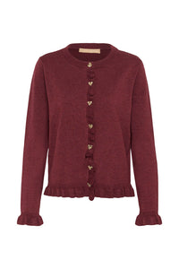 CULTURE Annemarie Frill Cardi - Chocolate Truffle