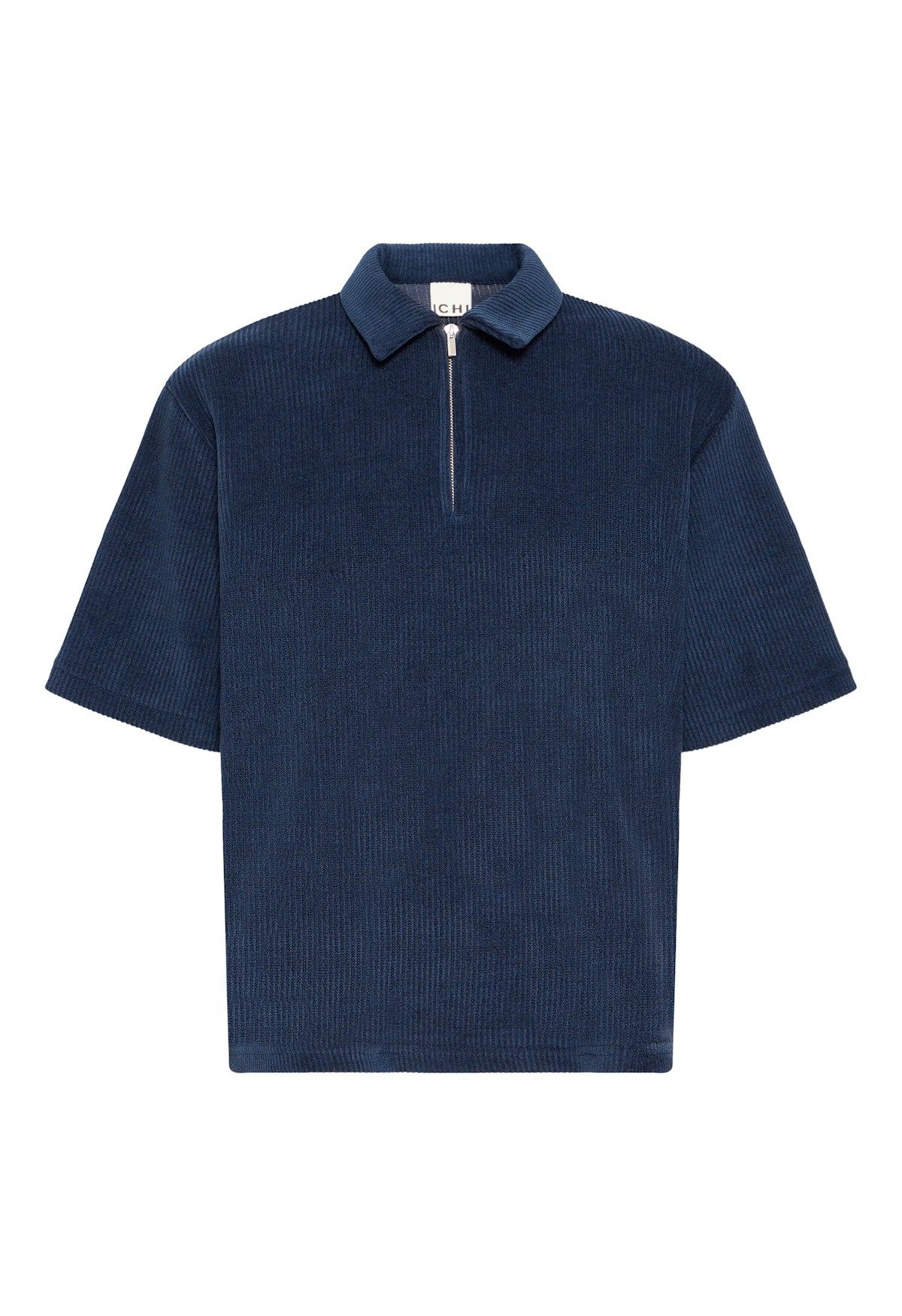 ICHI Kate Corduroy Top - Navy