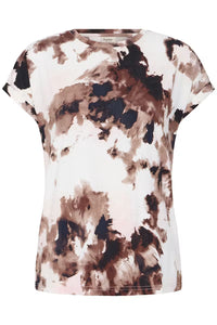 FRANSA Seen T-Shirt - Brown