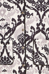 ICHI Malini Jacket - Black Print