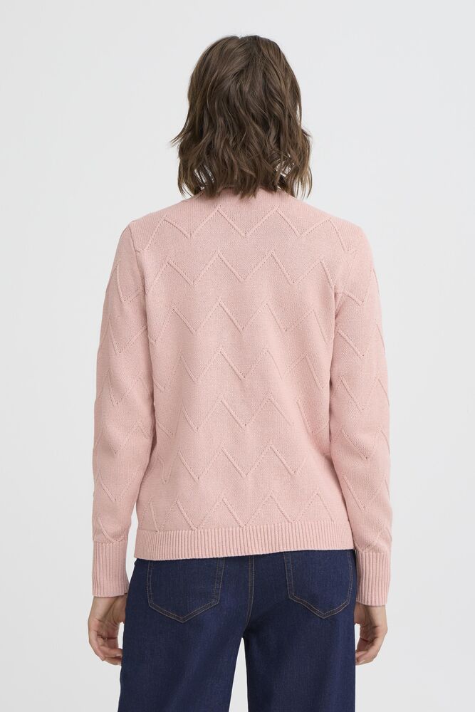 FRANSA Nanni Zig Zag Jumper - Pink