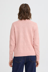 FRANSA Nanni Zig Zag Jumper - Pink