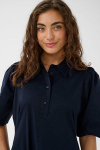 CULTURE Malue Antoinett Dress - Navy