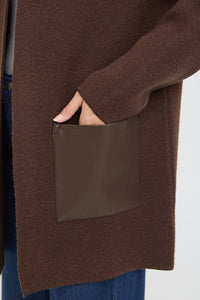 FRANSA Gia Cardigan - Brown