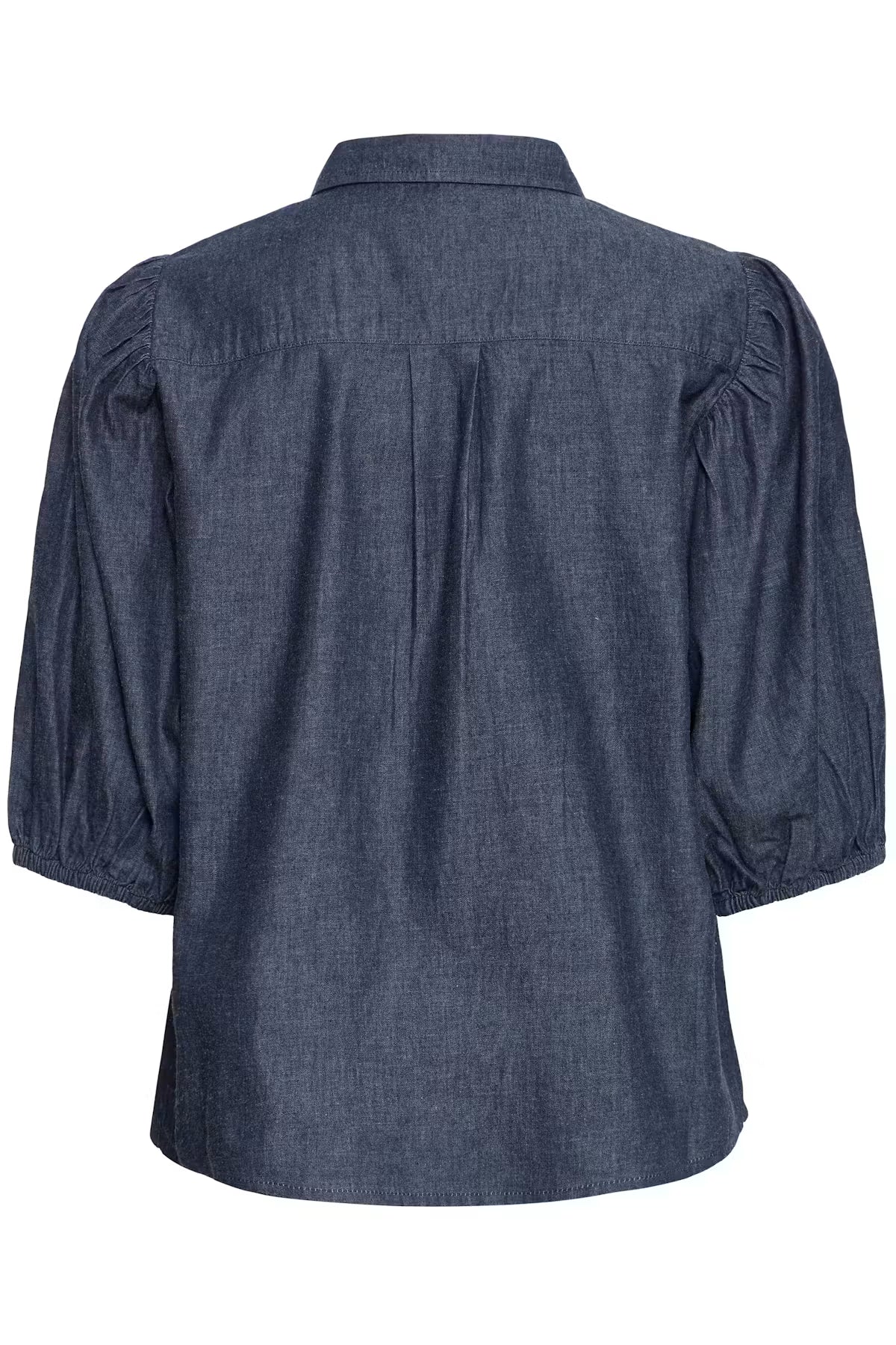 ICHI Borgie Shirt - Dark Denim