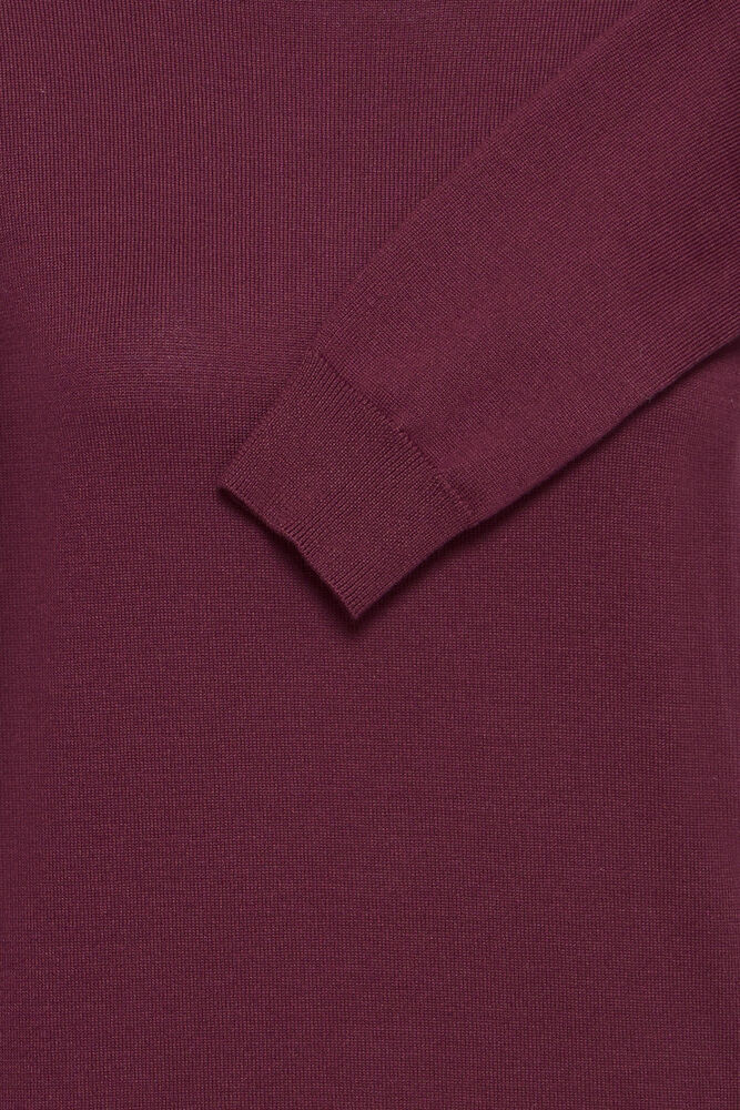 ICHI Luls Turtleneck Jumper - Burgundy