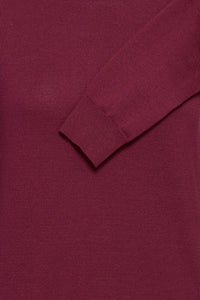 ICHI Luls Turtleneck Jumper - Burgundy