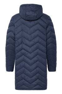 FRANSA Bapadding Quilted Jacket - Navy