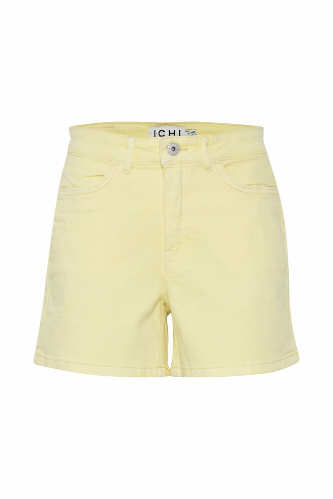 ICHI Cenny Shorts - Lemon