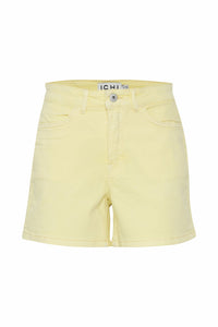 ICHI Cenny Shorts - Lemon