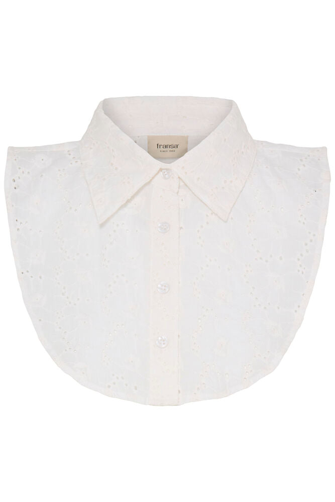 FRANSA Mariana Shirt Collar Insert - White