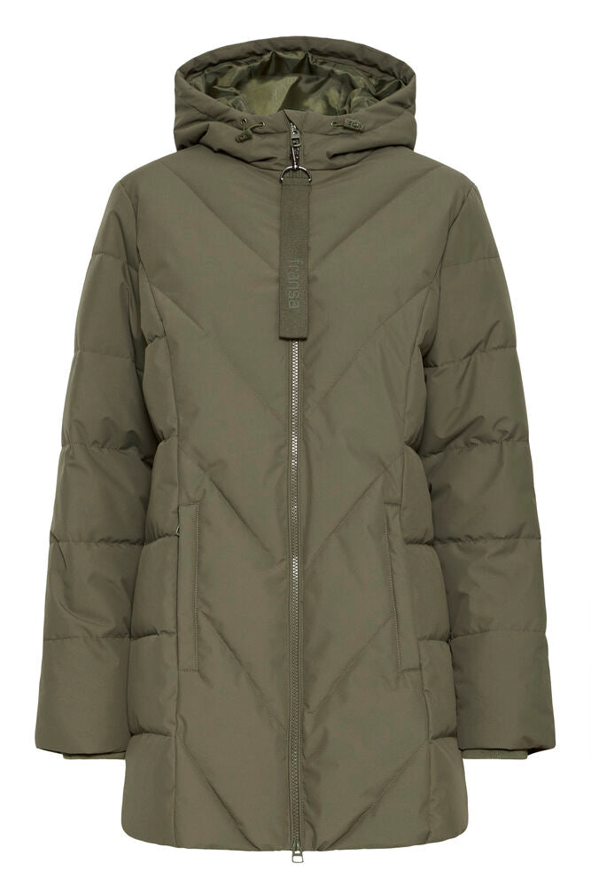 FRANSA Maise Puffer Jacket - Green