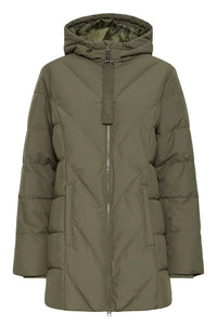 FRANSA Maise Puffer Jacket - Green