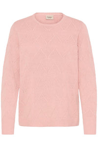 FRANSA Nanni Zig Zag Jumper - Pink