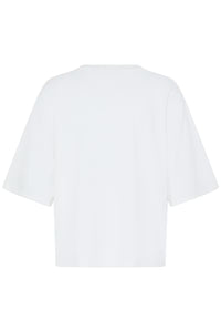 FRANSA Aurora Half Sleeve Sweatshirt - Whisper White