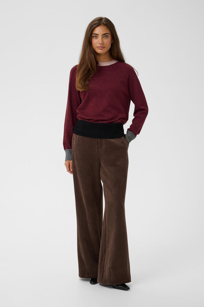 CULTURE Annemarie Pullover - Chocolate Truffle