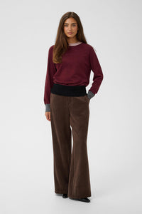 CULTURE Annemarie Pullover - Chocolate Truffle