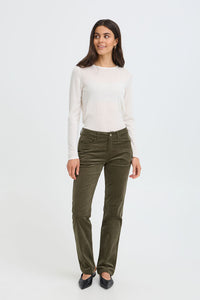 FRANSA Tean Tessa Cord : Khaki
